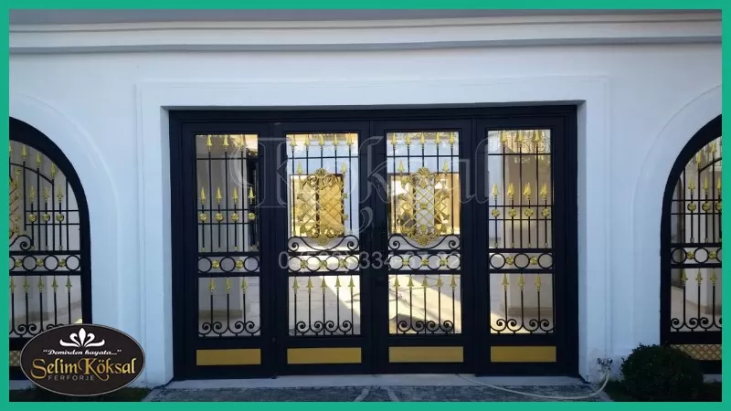 Ferforje Villa Kapıları 556