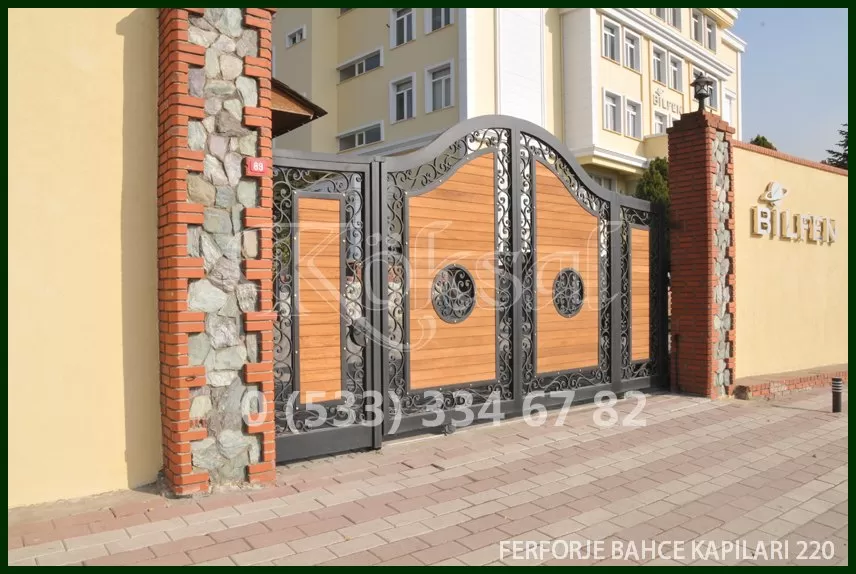 Ferforje Bahçe Kapısı 220
