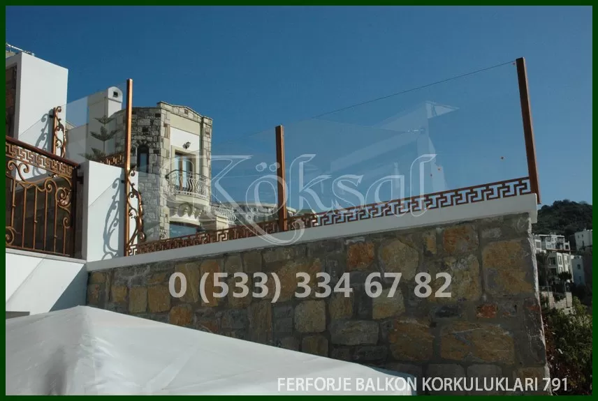 Ferforje Balkon Korkulukları 791