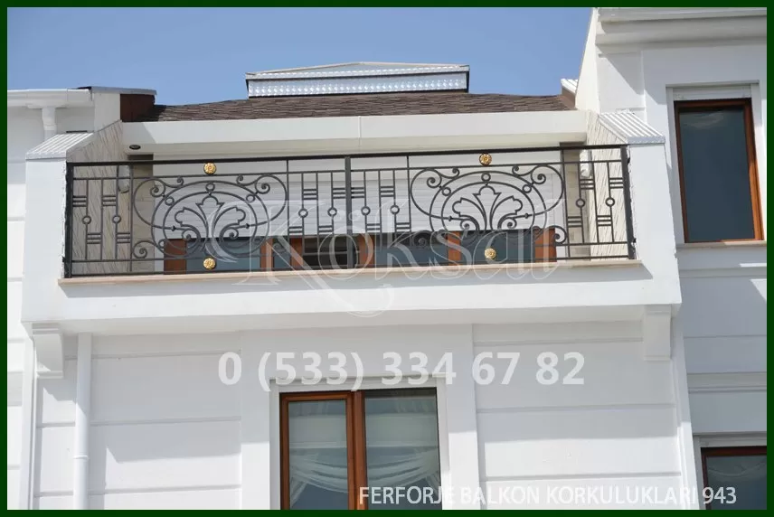 Ferforje Balkon Korkulukları 943