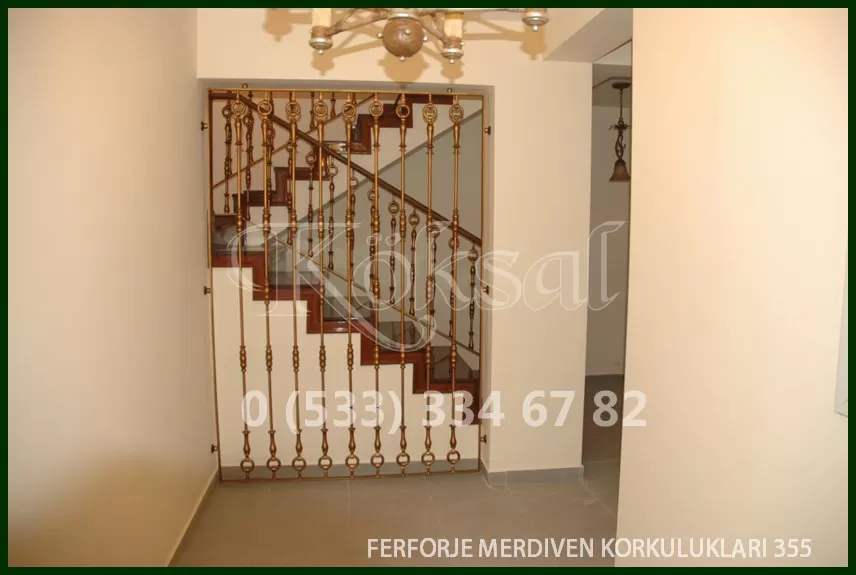 Ferforje Merdiven Korkulukları 355