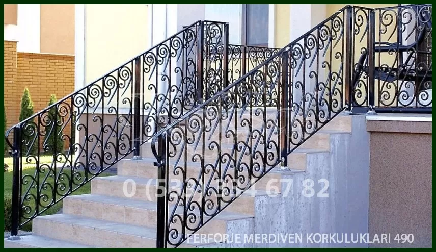 Ferforje Merdiven Korkulukları 490