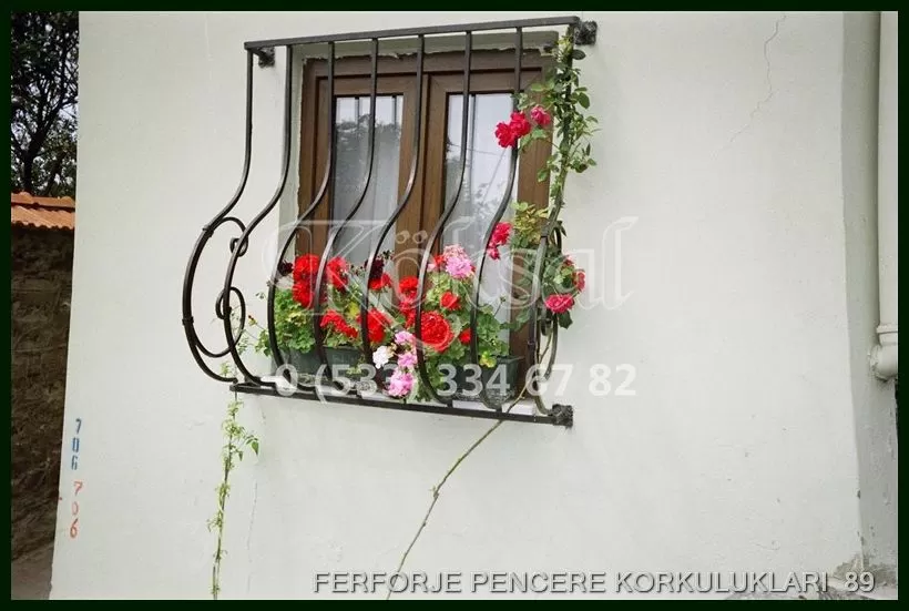 Ferforje Pencere Korkulukları 89