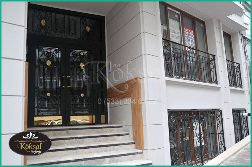 APARTMAN GİRİŞ KAPILARI – DEMİR APARTMAN KAPISI