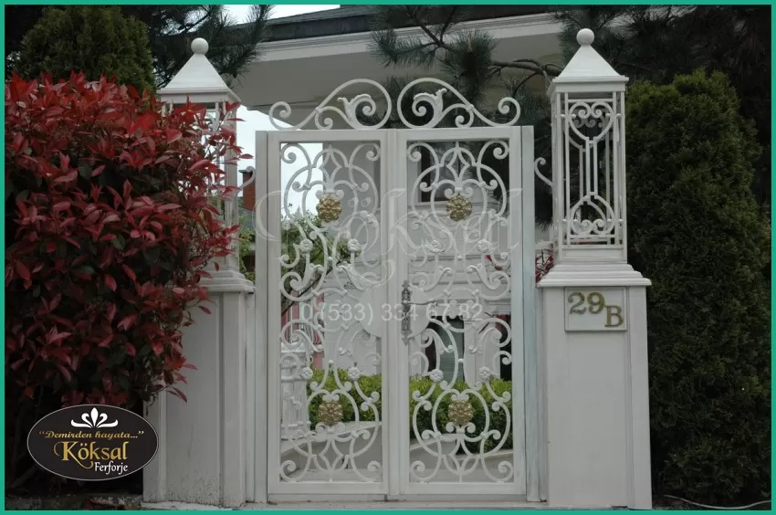 Bahçe Giriş Kapısı - Bahçe Kapı Modelleri