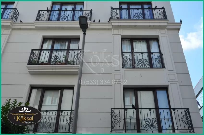 BALKON FERFORJE MODELLERİ – LAZER KESİM BALKON KORKULUK