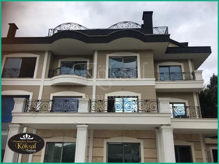 BALKON KORKULUĞU MODELLERİ - DAYANIKLI BALKON KORKULUĞU