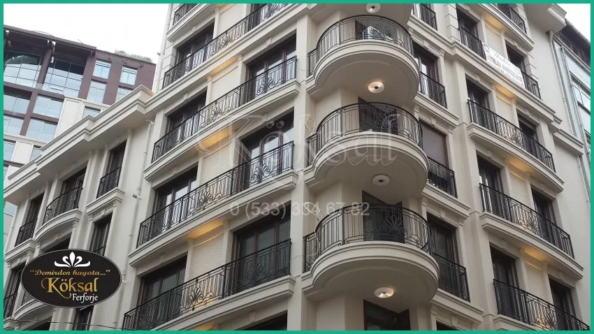 BALKON KORKULUK MODELLERİ - FERFORJE BALKON KORKULUĞU