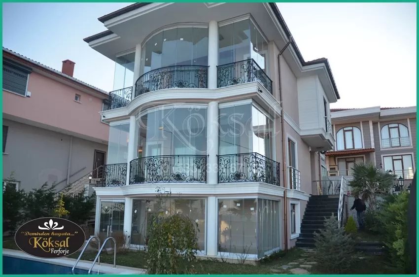 BALKON KORKULUK MODELLERİ – VİLLA BALKON KORKULUKLARI