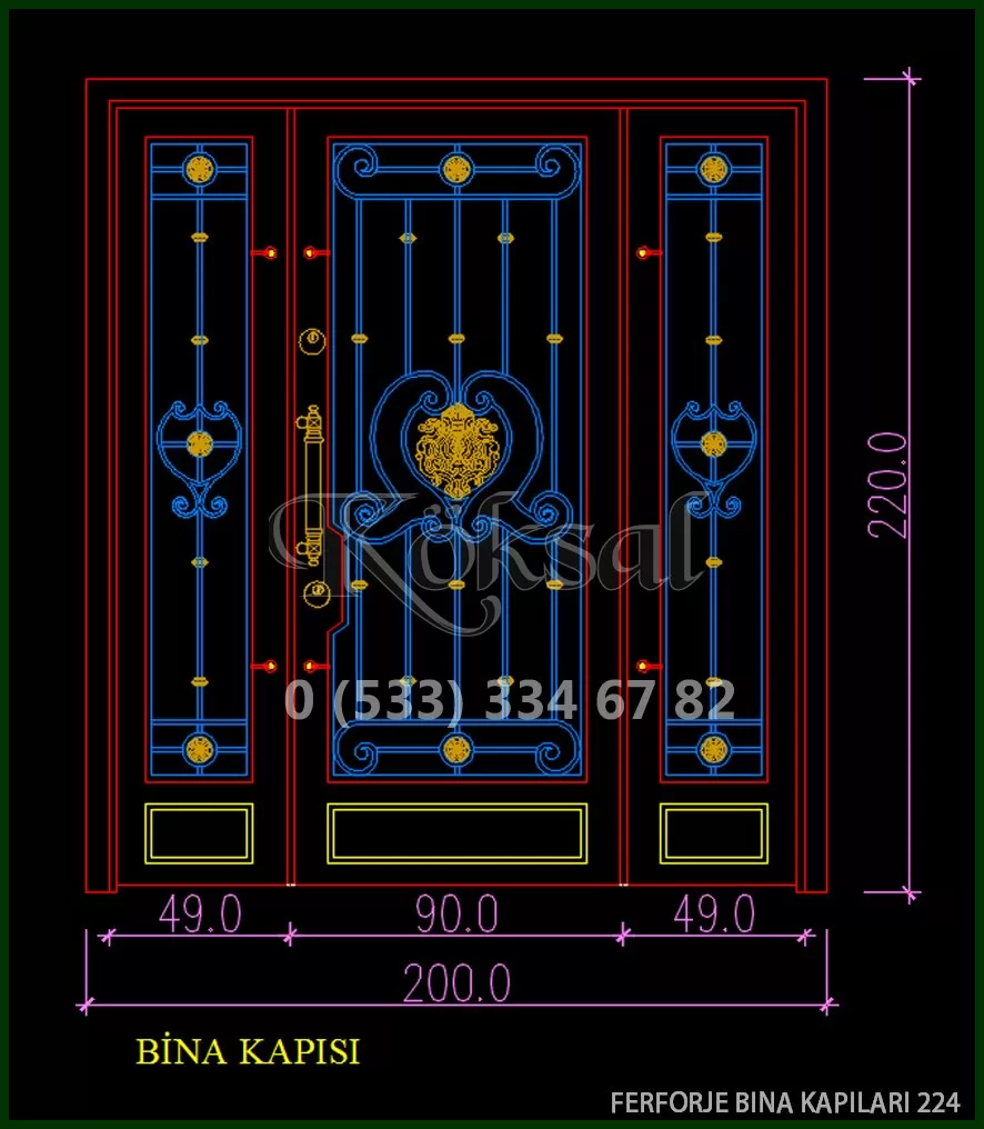 BİNA KAPILARI - BİNA KAPI MODELLERİ