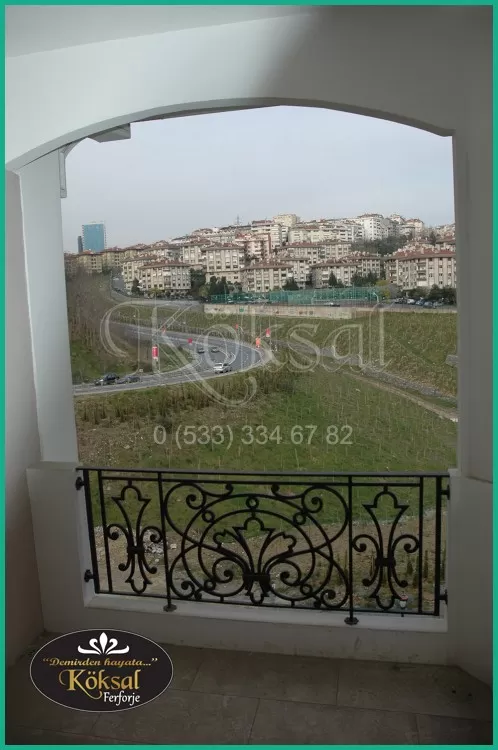 DEMİR BALKON KORKULUĞU - FERFORJE BALKON KORKULUĞU