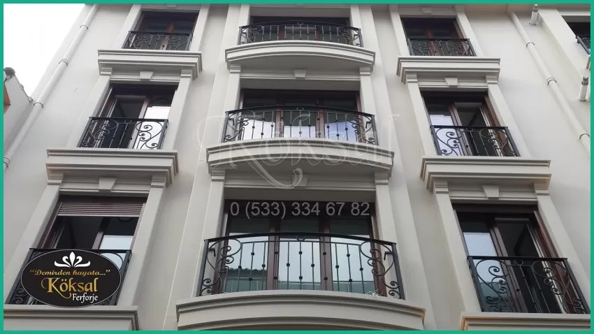 DEMİR BALKON KORKULUKLARI - DEMİR BALKON PARMAKLIKLARI