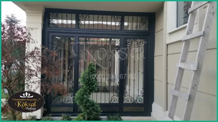 Demir Villa Kapıları – Ferforje Villa Kapıları