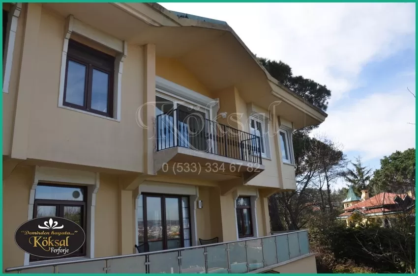 Ferforje Balkon Korkuluk - Demir Teras Balkon Korkuluk