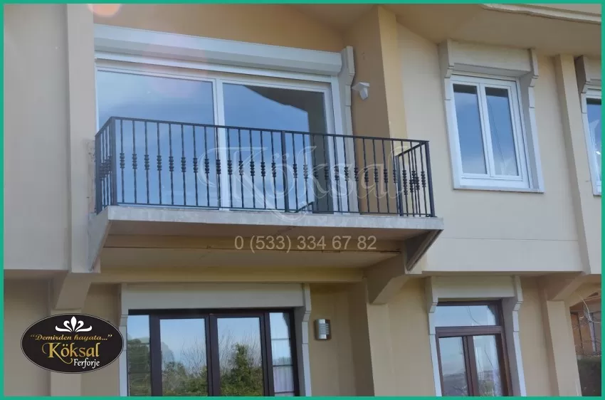 Ferforje Balkon Korkuluk - Demir Teras Balkon Korkuluk