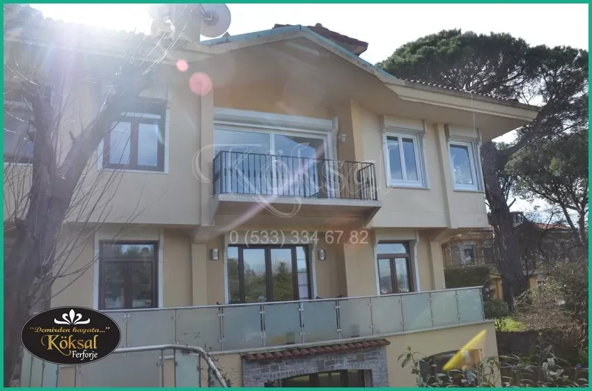 Ferforje Balkon Korkuluk - Demir Teras Balkon Korkuluk