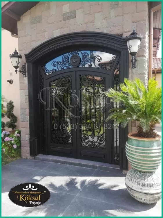 Ferforje Villa Kapı – Demir Villa Kapıları – Villa Kapısı