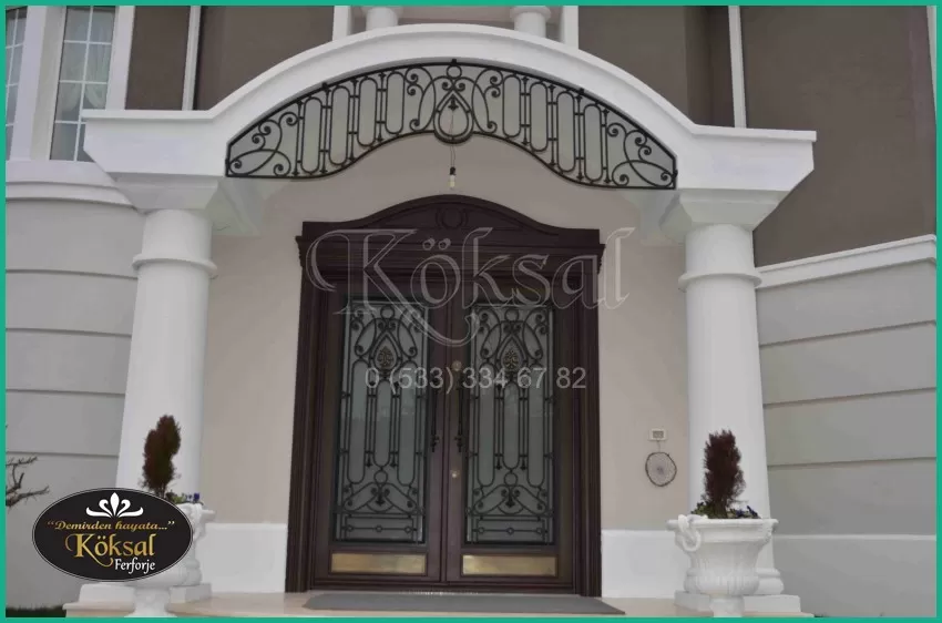 Ferforje Villa Kapısı Fiyatları - Villa Kapısı Modelleri