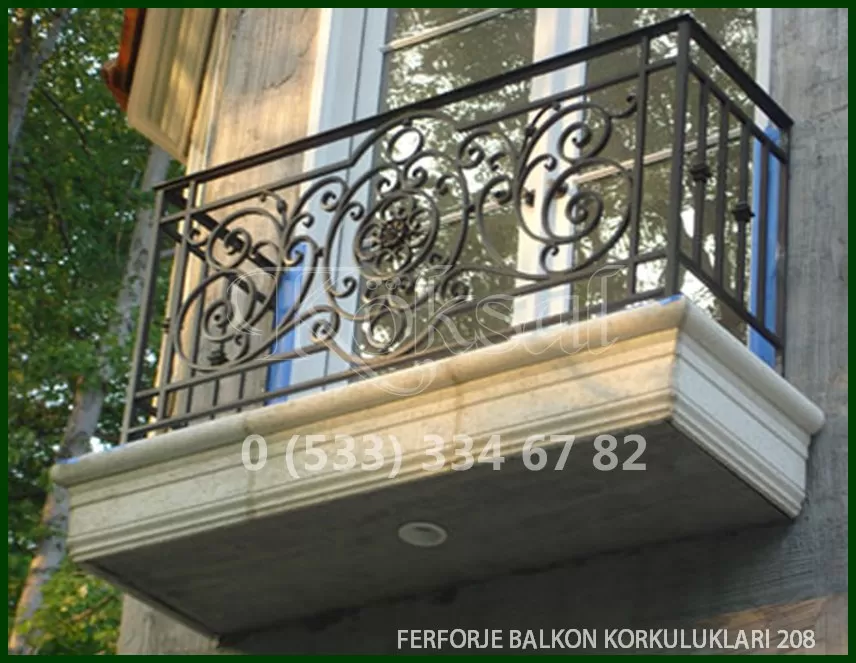 Ferforje Balkon Korkuluk 208