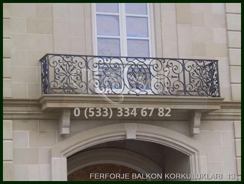 Ferforje Balkon Korkulukları 13