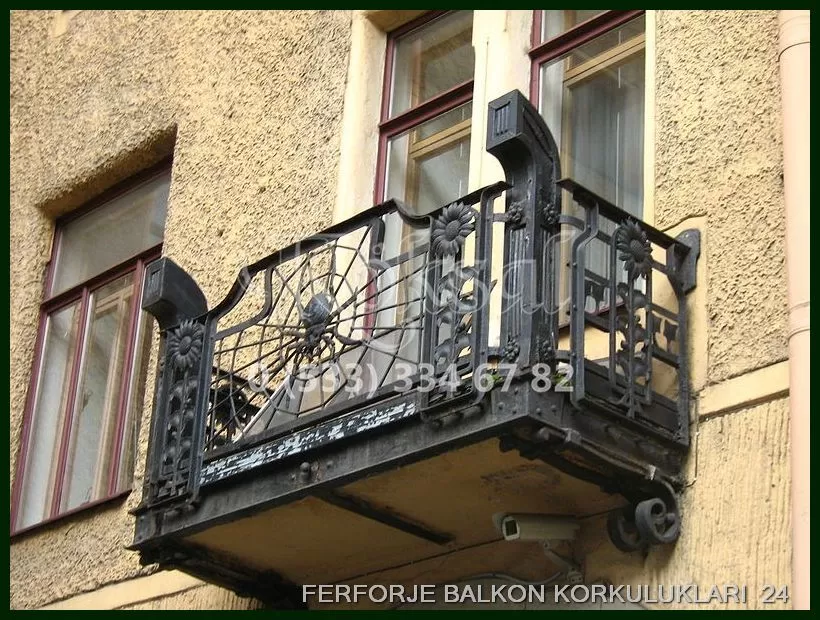 Ferforje Balkon Korkulukları 24