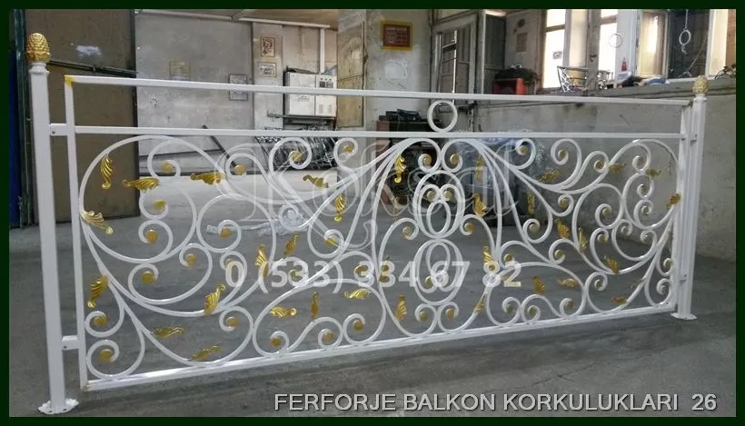 Ferforje Balkon Korkulukları 26