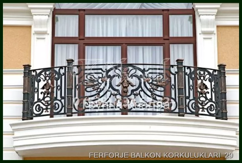 Ferforje Balkon Korkulukları 29