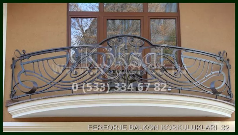 Ferforje Balkon Korkulukları 32