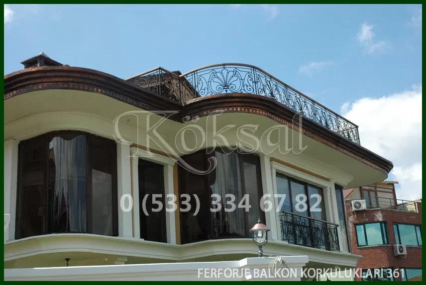 Ferforje Balkon Korkulukları 361