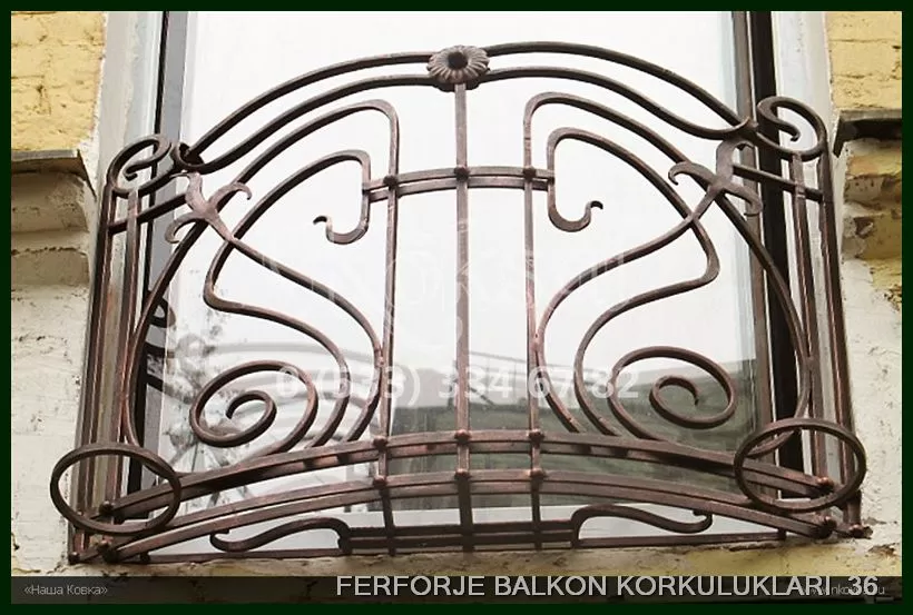 Ferforje Balkon Korkulukları 36
