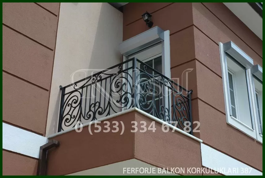 Ferforje Balkon Korkulukları 387