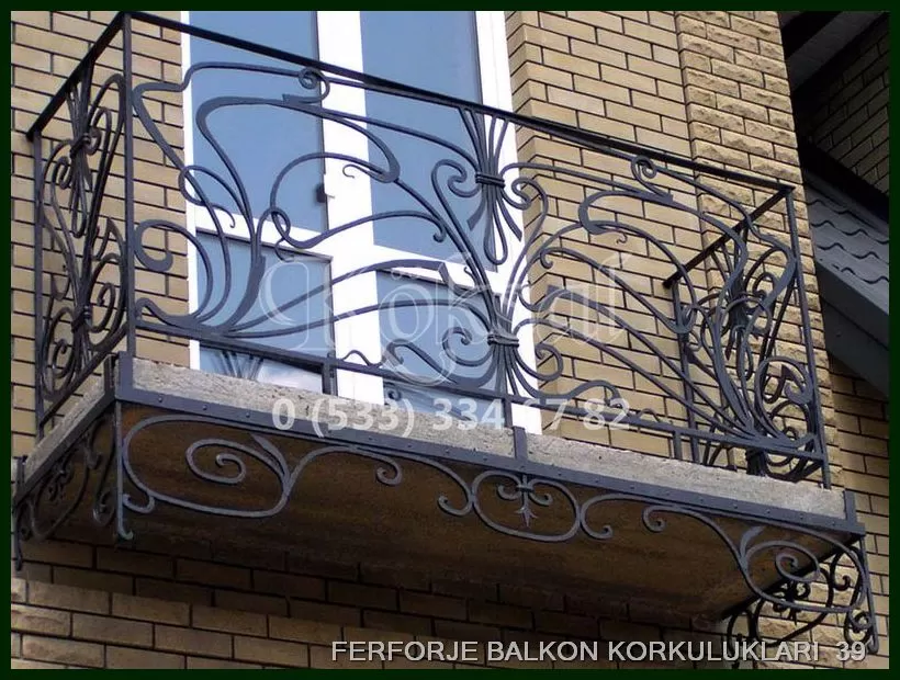 Ferforje Balkon Korkulukları 39
