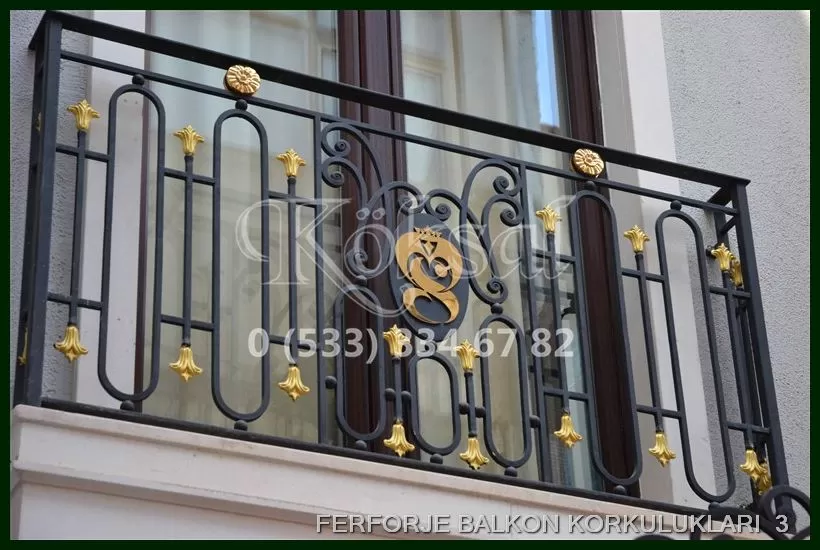 Ferforje Balkon Korkulukları 3