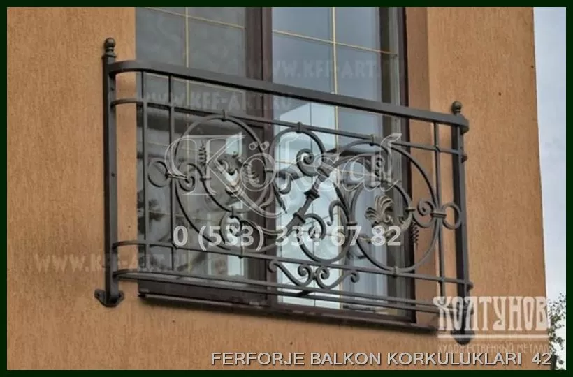 Ferforje Balkon Korkulukları 42