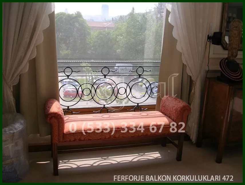 Ferforje Balkon Korkulukları 472