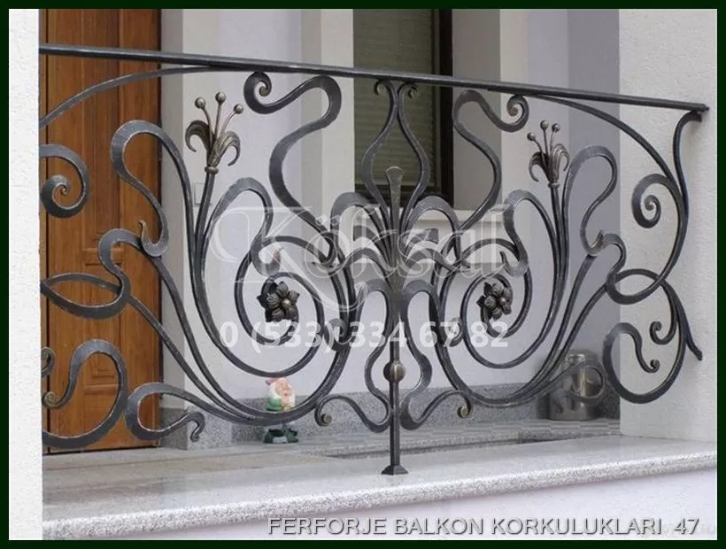 Ferforje Balkon Korkulukları 47