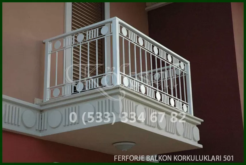 Ferforje Balkon Korkulukları 501
