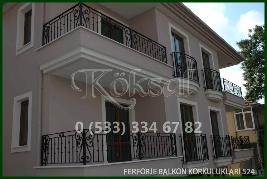Ferforje Balkon Korkulukları 524