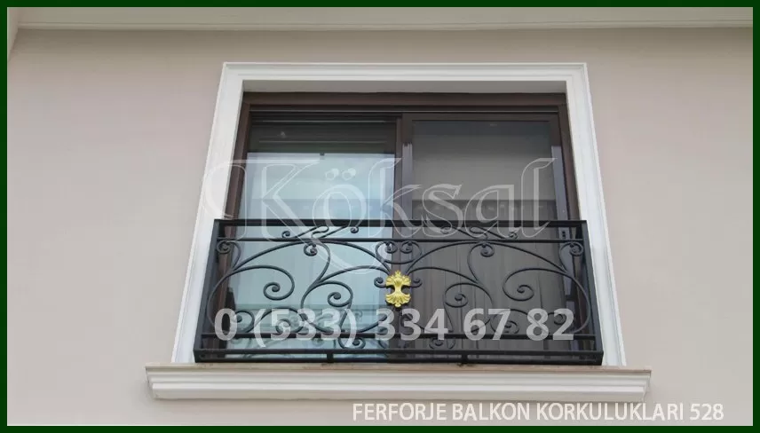 Ferforje Balkon Korkulukları 528