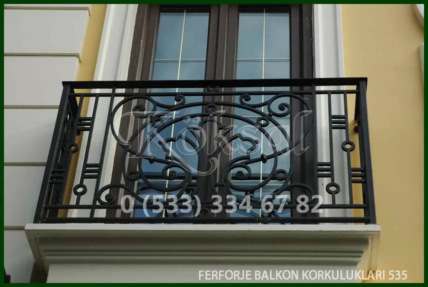 Ferforje Balkon Korkulukları 535