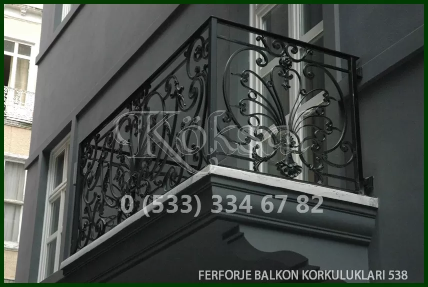 Ferforje Balkon Korkulukları 538