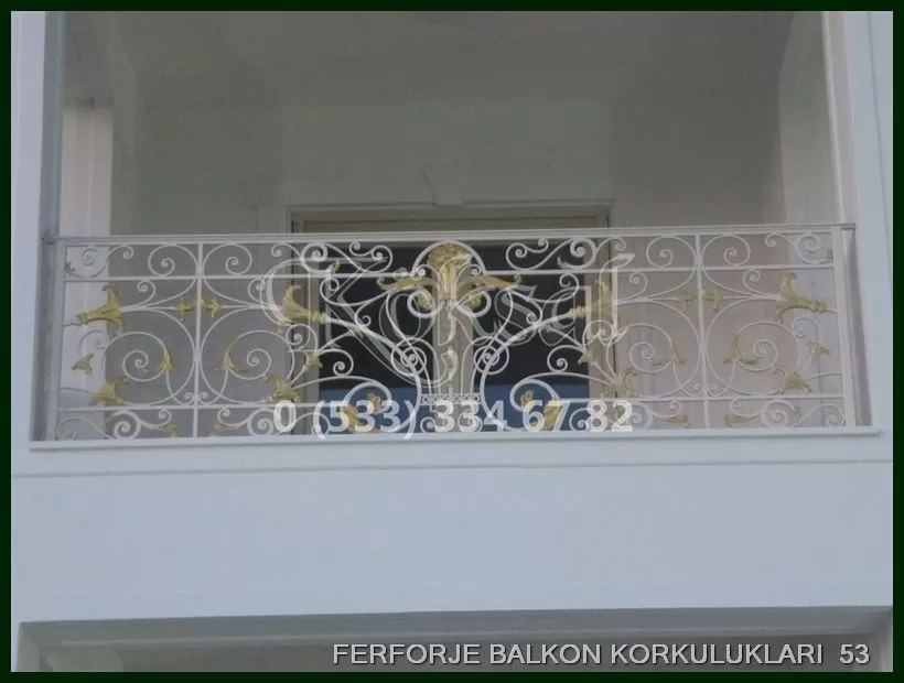 Ferforje Balkon Korkulukları 53