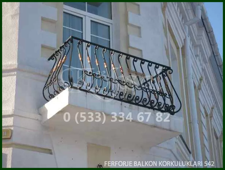 Ferforje Balkon Korkulukları 542