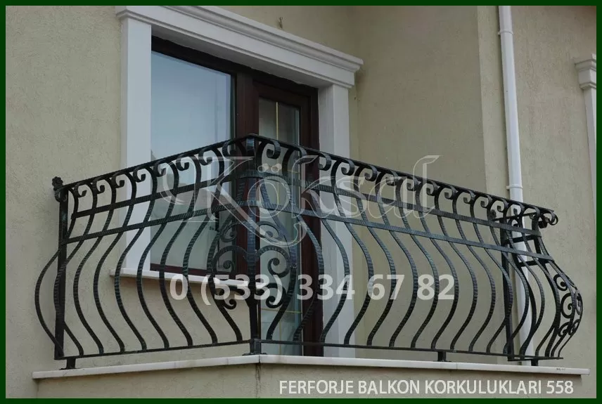 Ferforje Balkon Korkulukları 558