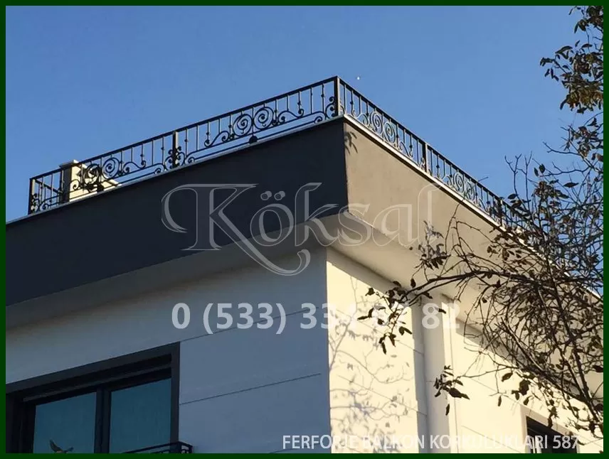Ferforje Balkon Korkulukları 587