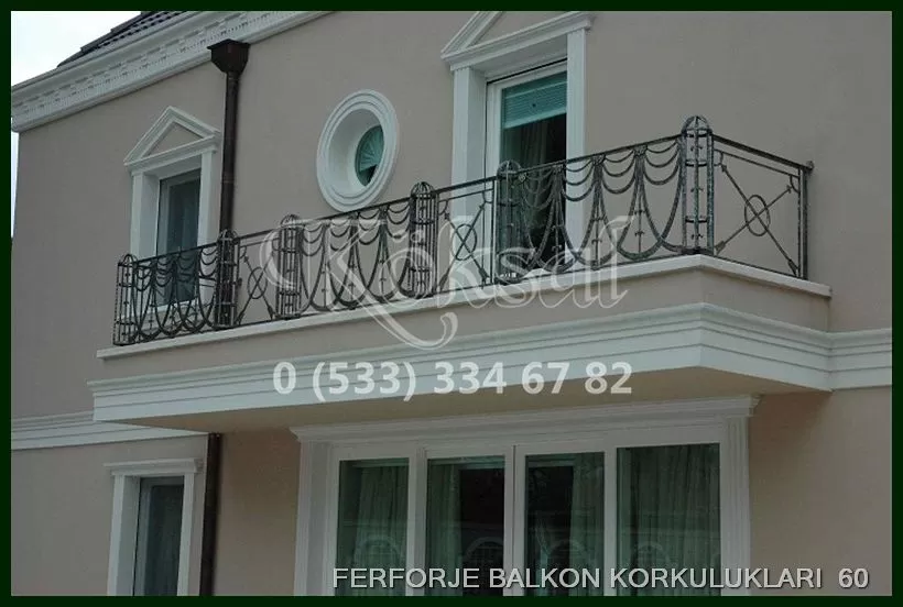 Ferforje Balkon Korkulukları 60