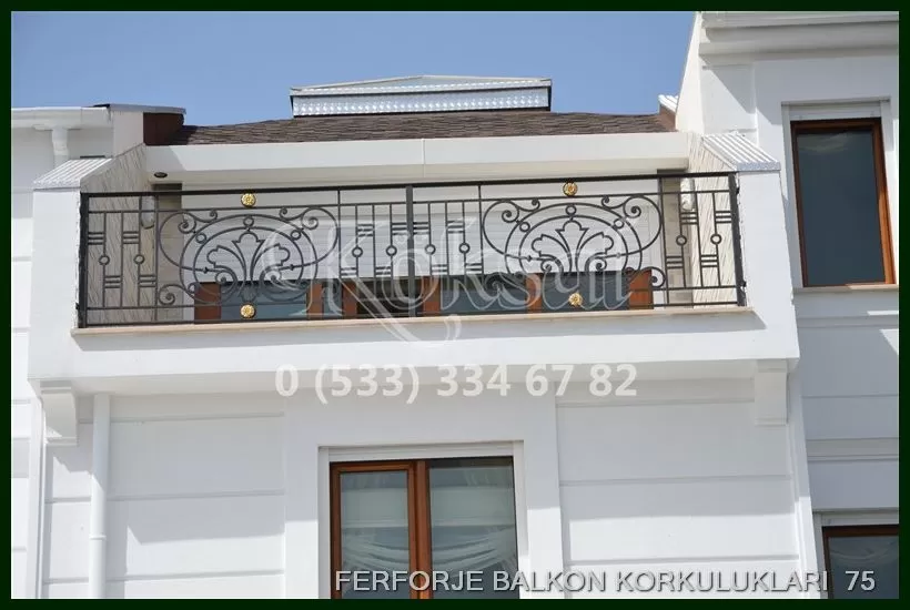 Ferforje Balkon Korkulukları 75