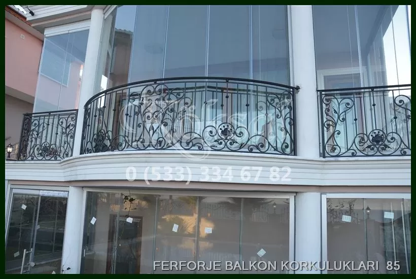 Ferforje Balkon Korkulukları 85