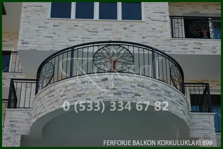 Ferforje Balkon Korkulukları 899