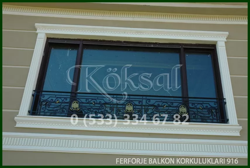 Ferforje Balkon Korkulukları 916
